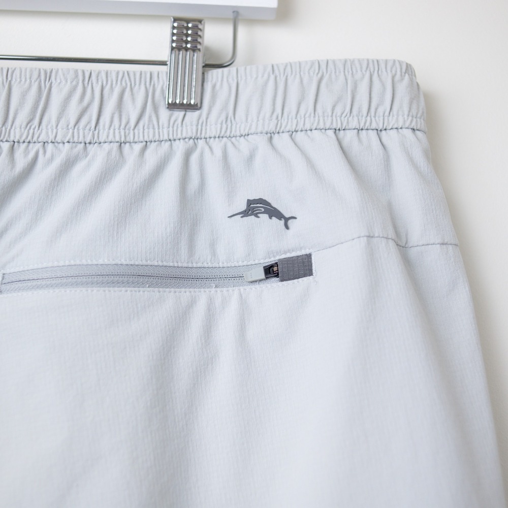 Tommy Bahama Chip Shot Pull On Shorts Mens 1XLB Gray IslandZone Big Tall Golf - Picture 8 of 12